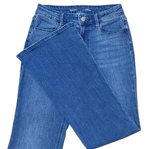 Old Navy High Rise Wow Flare Jeans Medium Wash Preppy Rodeo Western 70s Size 0